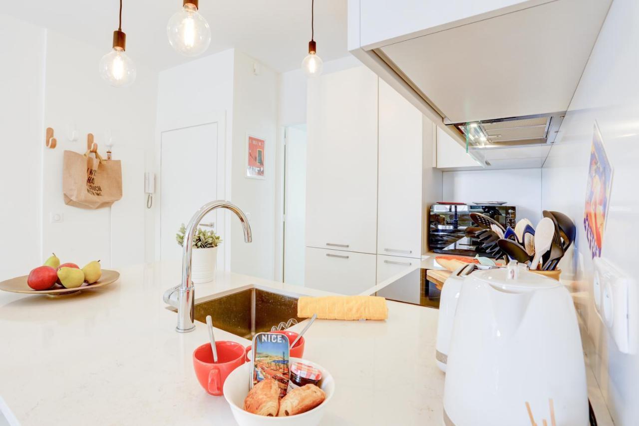 Lou C -CHARMANT APT, CLIM, WIFI, REFAIT A NEUF, 6PERS Nice Exterior foto
